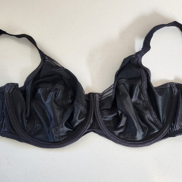 Fantasie Fusion Unlined Underwire Full Cup Side Support Bra Black Size 32J - Picture 4 of 6